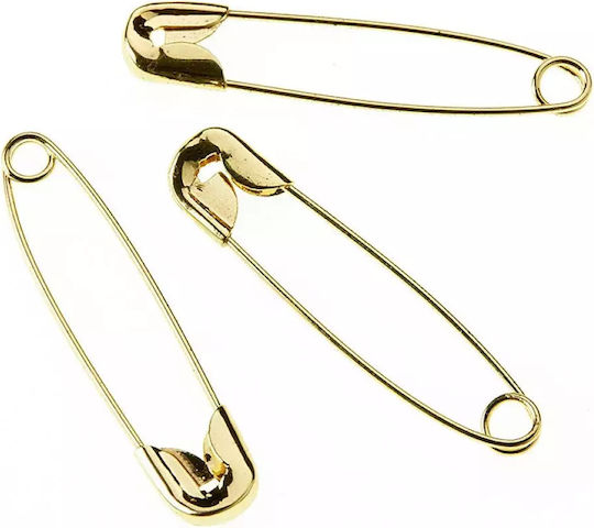 Παραμάνα Χρυσή 2,5εκ 100τμχ Nu2314 Nv-10-00050-2314-xryso