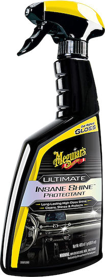 Meguiar's Ultimate Insane Shine Protectant Καθαριστικό / Γυαλιστικό και Προστατευτικό Σπρέι για Ταμπλό Αυτοκινήτου 473gr