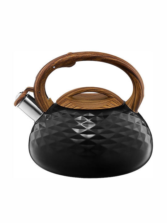 Ambition Stainless Steel Kettle Black 2300ml