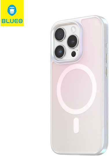 Blueo Back Cover Σιλικόνης Λευκό (iPhone 15 Pro Max)