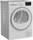 Beko B3T42242 Στεγνωτήριο 8kg με Αντλία Θερμότητας