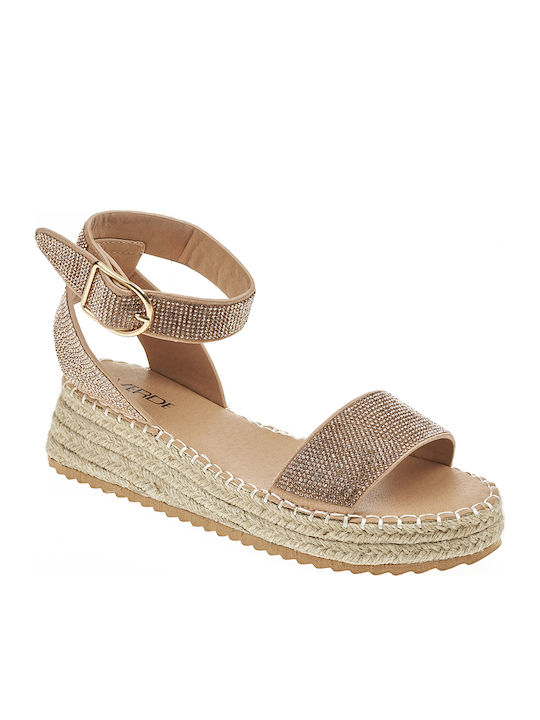 Women's Platform Espadrilles Pink