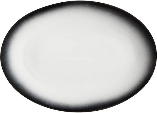 Maxwell & Williams Πιατέλα Σερβιρίσματος Οβάλ από Πορσελάνη Γκρι 35x25εκ.