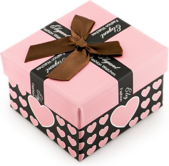 Gift Box A Watch Light Pink Hearts