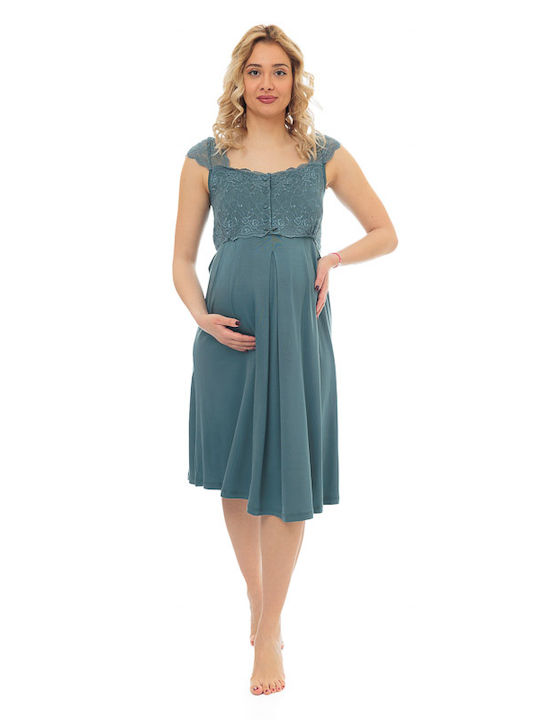 Monamise Nightgown for Maternity Hospital & Breastfeeding