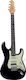 Eko Electric Guitar Stratocaster with S Pickup Configuration Black with Case