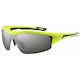 R2 Cycling Glasses with Yellow Frame & Dark Lenses