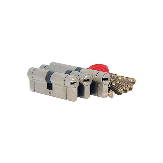 Arte Lock Cylinder Security 100mm (30-70) with 5 Keys