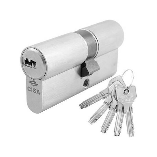 Cisa Lock Cylinder Security 56mm (28-28) with 5 Keys