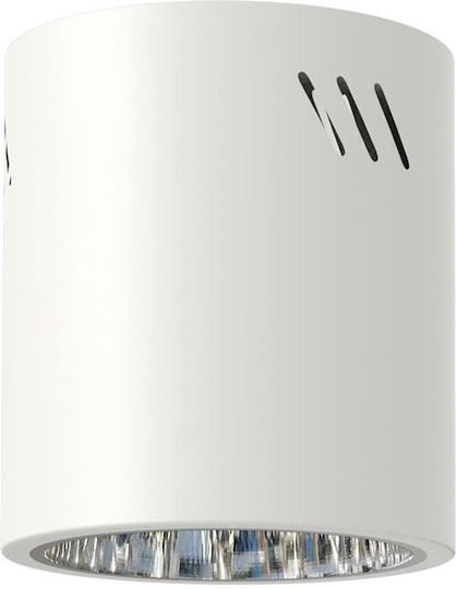 Eko Light Единично Спот с Цокъл E27 в Бял Цвят