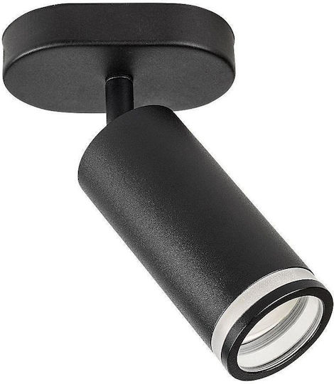 Rabalux Single Spot with Socket GU10 in Black Color