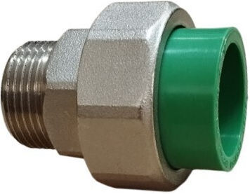 Pilsa Ρακόρ Σύνδεσης Σωλήνα Πολυπροπυλενίου 1/2" Αρσενικό 50mm 0517.5005