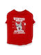T-shirt Wanted Red Xs