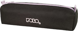 Etui pentru creioane Polo Wallet Dos, negru-violet