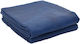 Camping Floor Mat Blue 3.5x2.5 M