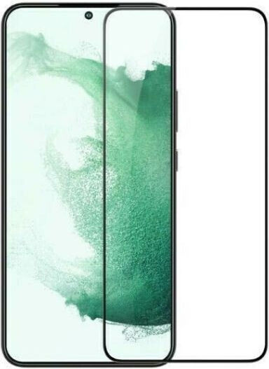 Nuglas 3D Tempered Glass Μαύρο (Galaxy S22+ 5G)