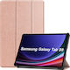 Sonique Флип капак Кожа / Изкуствена кожа Устойчива Розово злато Samsung Galaxy Tab S9 11