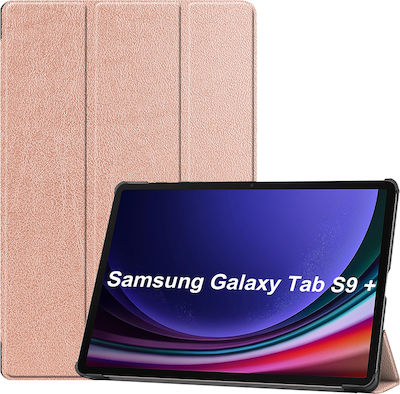 Sonique Флип капак Кожа / Изкуствена кожа Устойчива Розово злато Samsung Galaxy Tab S9+ 12.4