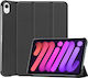Sonique Флип Капак Издръжлива Черна (iPad mini 2021 / mini 2024 / iPad mini 1,2,3)