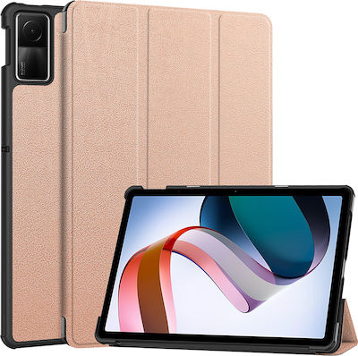 Sonique Flip Cover Δερμάτινο / Δερματίνης Ανθεκτική Ροζ Χρυσό Xiaomi Redmi Pad SE 11