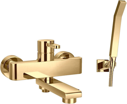 Omnires Mischpult & Telefon-Set Einbau für Dusche Silber
