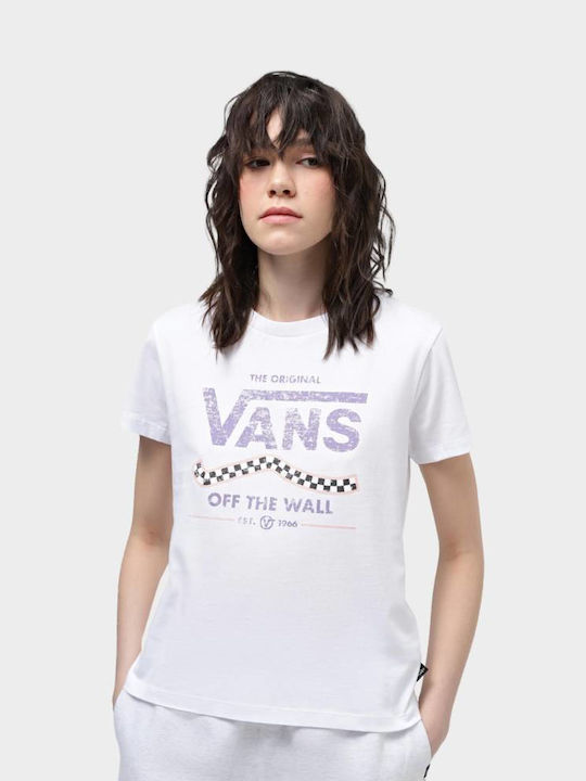 Vans Γυναικείο T-shirt Λευκό