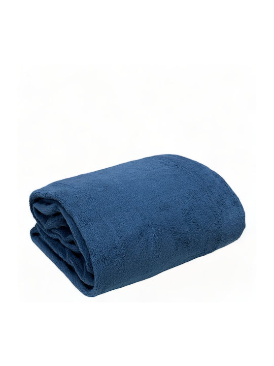 Olia Home Fleece Blanket Super Double 220x240cm...