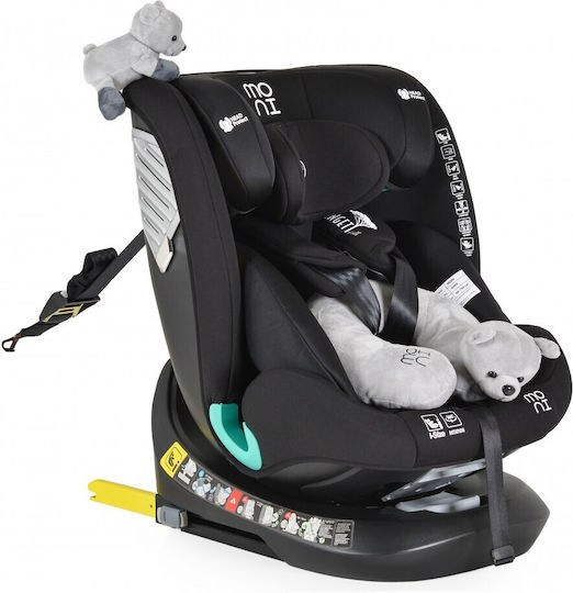 Moni Serengeti Baby Car Seat i-Size with Isofix Black 0-36 kg