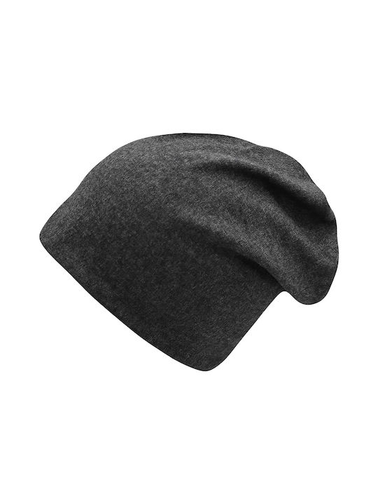 Brims and Trims Beanie Unisex Σκούφος Πλεκτός Σκούρο Γκρι