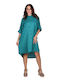 Platinum Fashion Summer Dress Petrol Blue