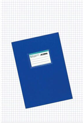 Großes Wahrheitsnadel-Notizbuch Quadrat Blau 50 Blatt 17x25 70g 51011