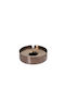 Espiel Winddichter Aschenbecher mit Edelstahldeckel 18/0 Kupfer Ø8x3 cm Code Sut103