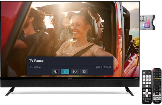 Telesystem Смарт Телевизор 32" Edge LED SONIC32FL SMV14 HDR (2024)