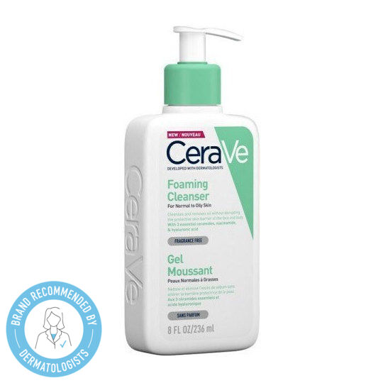 CeraVe Foaming Cleanser Gel Cleansing Face 236ml