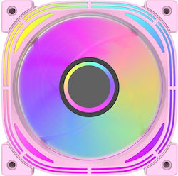 Darkflash INF24 5in1 Case Fan 120mm 5τμχ Ροζ Darkflash INF24 5in1 Case Fan 120mm 5τμχ Ροζ