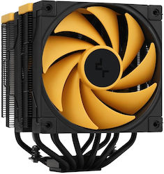 Deepcool AK620 Zero Dark Zoria Ψύκτρα Επεξεργαστή Διπλού Ανεμιστήρα για Socket 1200/1700/2011/2066