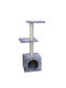 Freedog Scratcher pentru pisici, gri deschis, 30x30x89cm