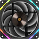 Valkyrie X12 Reverse Reverse Blade Case Fan 120mm (2150rpm / 80cfm) με ARGB Φωτισμό και Σύνδεση 4-Pin PWM