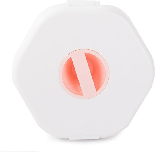 Telefonkabel Aufbewahrungstasche Zola tragbar 1,7 x 6,3 cm Weiß