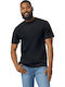 Gildan Ανδρικό Διαφημιστικό T-shirt Κοντομάνικο Pitch Black