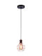Elmark Pendant Light Black with Socket E27