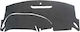 Car Dashboard Cover Alcantara without Emblem for Honda Civic Gray Colour