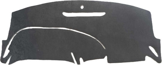 Car Dashboard Cover Alcantara without Emblem for Honda Civic Gray Colour