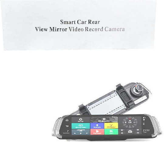 Smart Mirror Set with Car Digital Video Recorder 1080P with 10 Inch Screen Wi-Fi and Rear Camera
