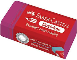 Faber-castell Dust-free Γόμα Ροζ