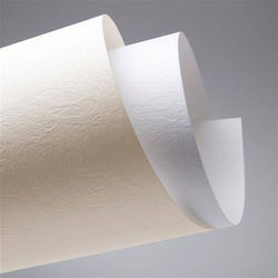 Herlitz Dekorativer Karton Leder A4 Weiß 230 g/m2
