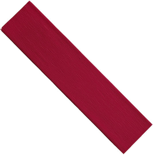 Metron Art Gofre Paper 0.5x2m Bordeaux 10 Pcs Product Sold Individually