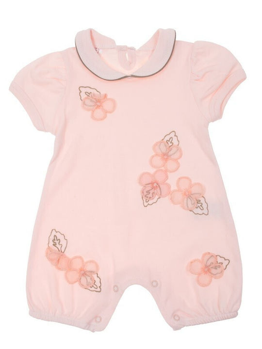 Bebelinna 31001 Baby Bodysuit Short-Sleeved Somon