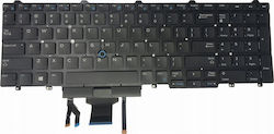 Dell Laptop Keyboard for Backlit and with Trackpoint