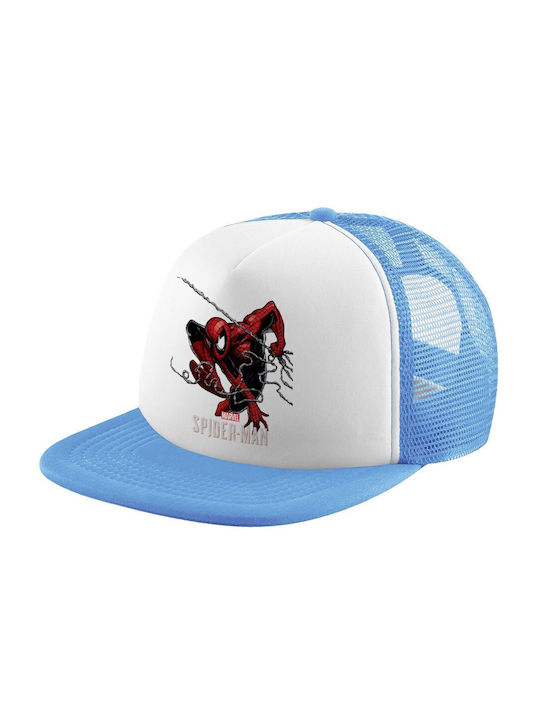 Koupakoupa Kids' Hat Fabric Spider-man Light Blue